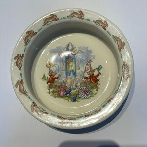 Vintage ROYAL DOULTON Bunnykins Childs Cereal Bowl